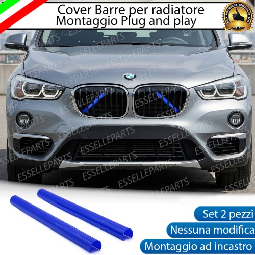 Cover Barre Radiatore Bmw X1 F48 F49 Ad Incastro Blu Plug And Play