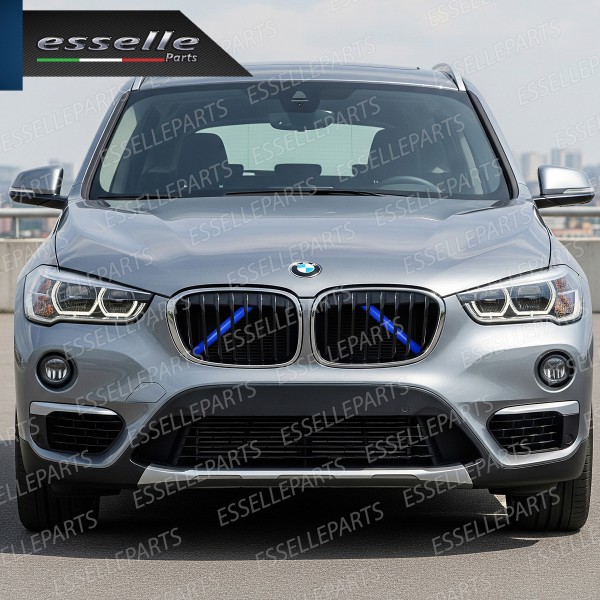 Cover Barre Radiatore Bmw X1 F48 F49 Ad Incastro Blu Plug And Play