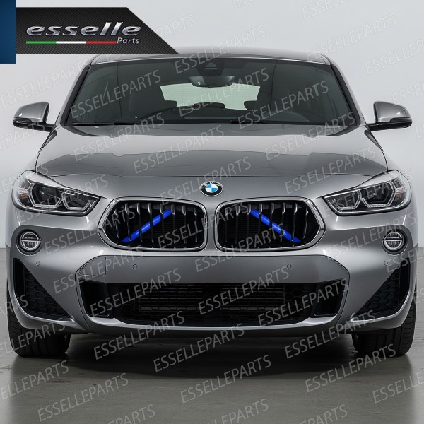 Cover Barre Radiatore Bmw X2 F39 Ad Incastro Blu Plug And Play