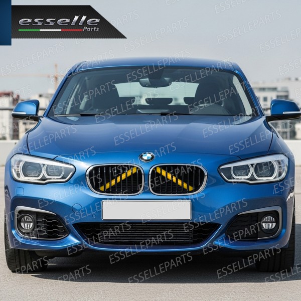 Cover Barre Radiatore Bmw Serie 1 F20 F21 Ad Incastro Giallo Plug And Play