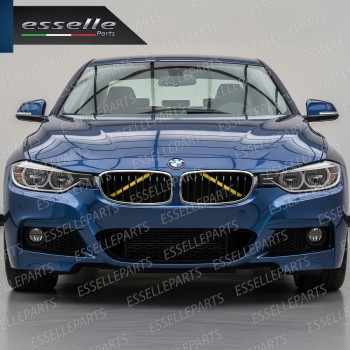 Cover Barre Radiatore Bmw Serie 3 GT F34 F35 Ad Incastro Giallo Plug And Play