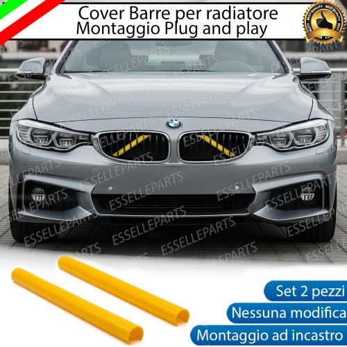 Cover Barre Radiatore Bmw Serie 4 F32 F33 F36 Ad Incastro Giallo Plug And Play