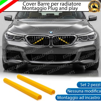 Cover Barre Radiatore Bmw Serie 6 GT G32 Ad Incastro Giallo Plug And Play