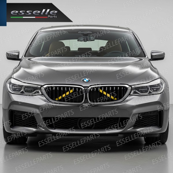 Cover Barre Radiatore Bmw Serie 6 GT G32 Ad Incastro Giallo Plug And Play