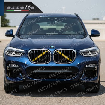 Cover Barre Radiatore Bmw X4 G02 Ad Incastro Giallo Plug And Play