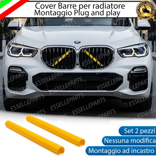 Cover Barre Radiatore Bmw X5 G05 Ad Incastro Giallo Plug And Play