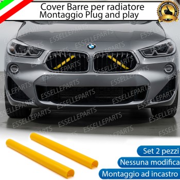 Cover Barre Radiatore Bmw X2 F39 Ad Incastro Giallo Plug And Play