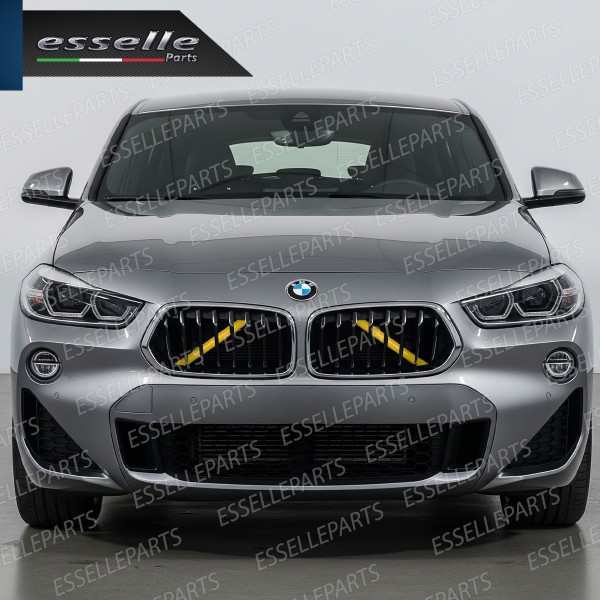Cover Barre Radiatore Bmw X2 F39 Ad Incastro Giallo Plug And Play