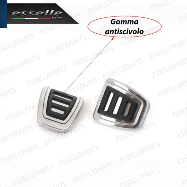 Set Copripedali per Audi A4 B6 con Cambio manuale