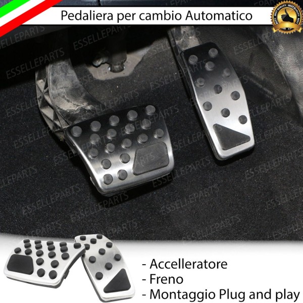 Set Copripedali Cambio Automatico Specifici Per Jeep Renegade fino al 2018