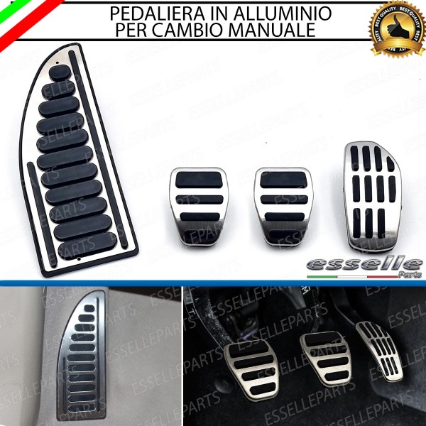 Set Copripedali Completo Per Dacia Duster 2 Pre-Restyling Con Cambio Manuale