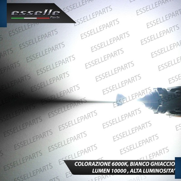 Kit FULL LED H1 10000 LUMEN Canbus 6000K Bianco Ghiaccio