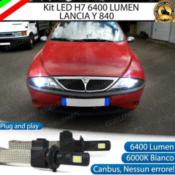 Kit Full LED H7 6400 LUMEN Anabbaglianti LANCIA Y