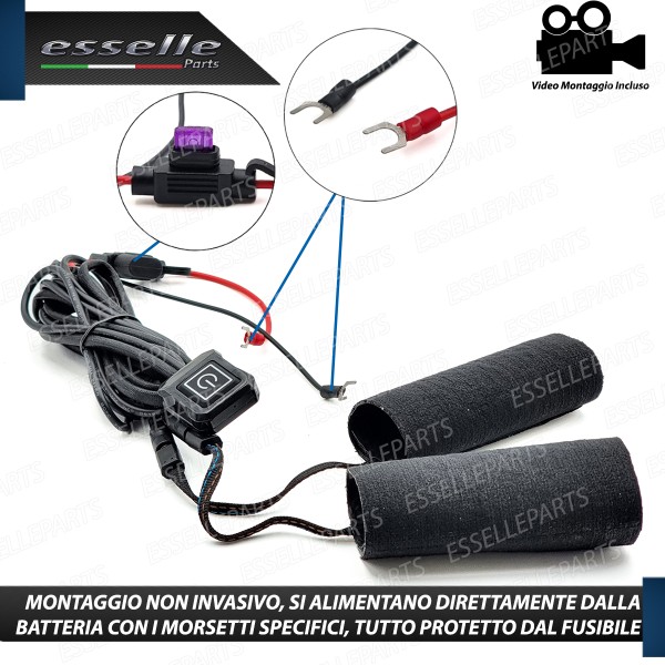 Manopole Riscaldate Per Ducati Panigale 959 Temperatura Regolabile Impermeabili