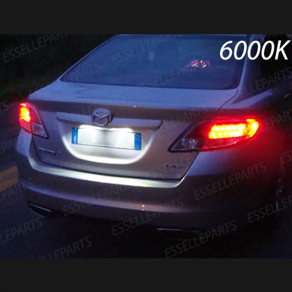 Luci targa 9 LED Canbus