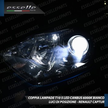 Conversione Fari Full LED 6400LM + 10000LM + 330LM Renault Captur Restyling