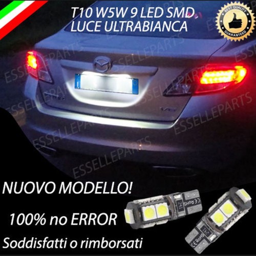 Luci targa 9 LED Canbus