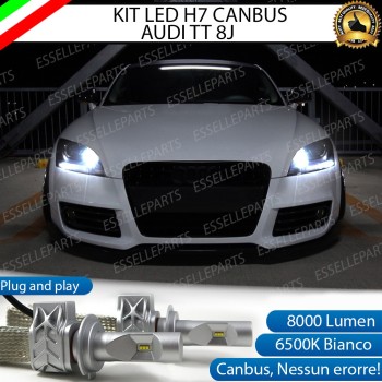 Kit Full LED H7 8000 LUMEN Abbaglianti AUDI TT 8J