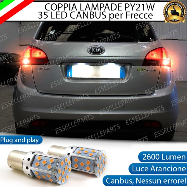 Coppia Frecce Posteriori PY21W 35 LED Canbus KIA Venga