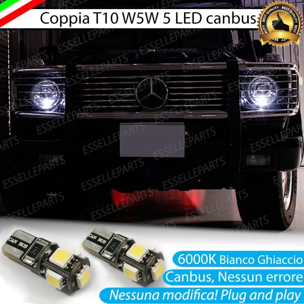 Luci posizione 5 LED Canbus MERCEDES Classe G (W463)