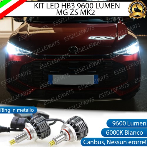 Kit Full LED coppia HB3 9600 LUMEN Anabbaglianti per MG ZS MK2