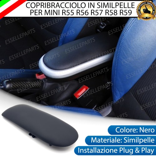 Cover Bracciolo Copribracciolo Copertura in Similpelle per MINI ONE COOPER S R56