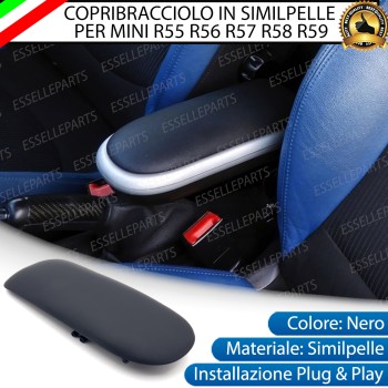 Cover Bracciolo Copribracciolo Copertura in Similpelle per MINI ONE COOPER S R56