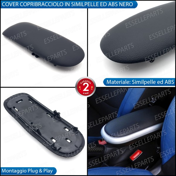 Cover Bracciolo Copribracciolo Copertura in Similpelle per MINI ONE COOPER S R56