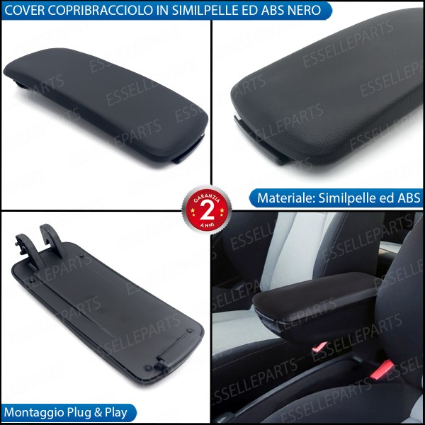Cover Bracciolo Copribracciolo Copertura in Similpelle per Audi A1 8X