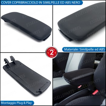 Cover Bracciolo Copribracciolo Copertura in Similpelle per Audi A1 8X