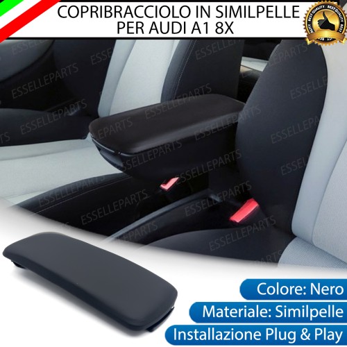 Cover Bracciolo Copribracciolo Copertura in Similpelle per Audi A1 8X Restyling