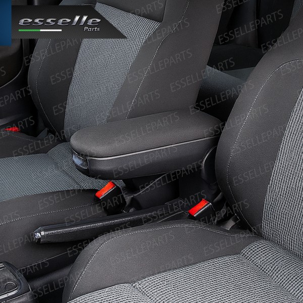 Cover Bracciolo Copribracciolo Copertura in Tessuto per Skoda Fabia MK2