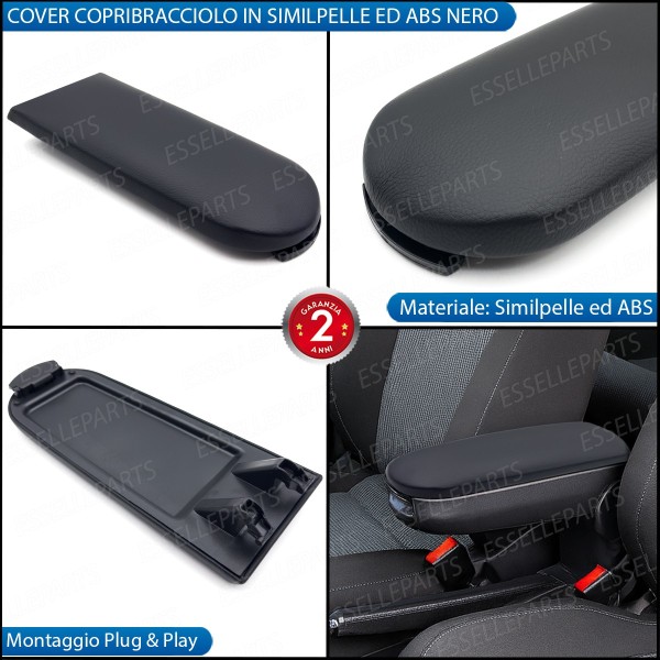 Cover Bracciolo Copribracciolo in Similpelle per SKODA ROOMSTER