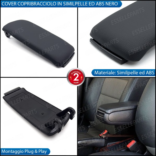 Cover Bracciolo Copribracciolo in Similpelle per Audi A6 C5 Restyling