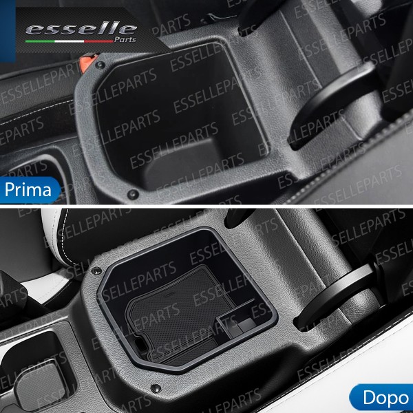 Organizer Per Bracciolo VW T-roc Vassoio Portaoggetti