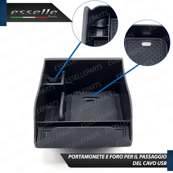Organizer Bracciolo Mercedes GLS X167 Vassoio Portaoggetti