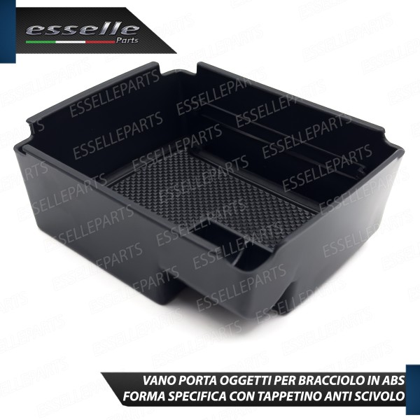 Organizer Per Bracciolo VW Golf 7  Vassoio Portaoggetti