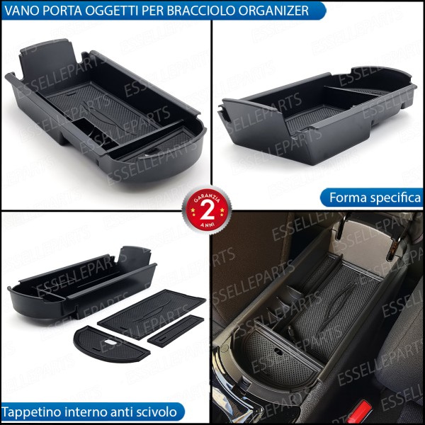 Organizer Per Bracciolo Toyota C-HR  Vassoio Portaoggetti