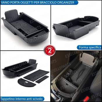 Organizer Per Bracciolo Toyota C-HR  Vassoio Portaoggetti Organizer Per Bracciolo Toyota C-HR  Vassoio Portaoggetti