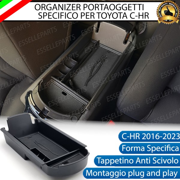 Organizer Per Bracciolo Toyota C-HR  Vassoio Portaoggetti