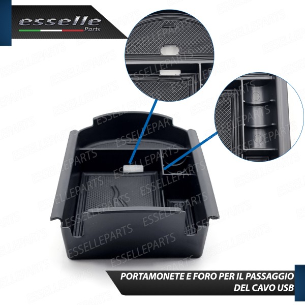 Organizer Per Bracciolo Toyota C-HR  Vassoio Portaoggetti