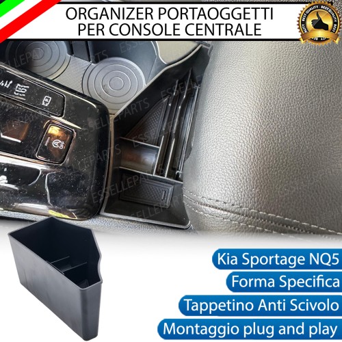 Organizer Per console centrale Kia Sportage 5 Portaoggetti