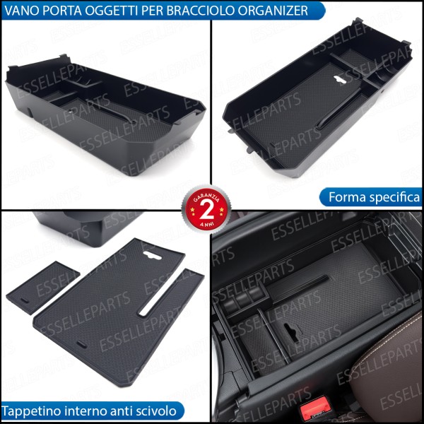 Organizer Per Bracciolo Mercedes GLC X253 Vassoio Portaoggetti
