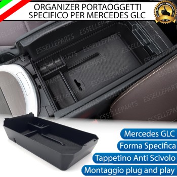 Organizer Per Bracciolo Mercedes GLC X253 Vassoio Portaoggetti