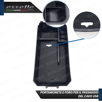 Organizer Per Bracciolo Mercedes GLC X253 Vassoio Portaoggetti