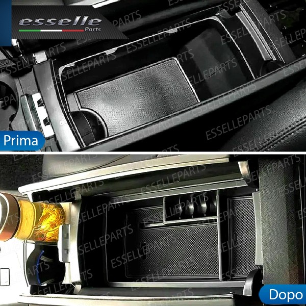 Organizer Per Bracciolo Peugeot 3008 Vassoio Portaoggetti