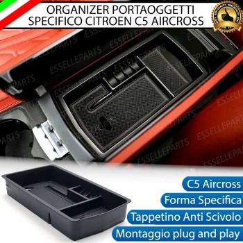 Organizer Per Bracciolo Citroen C5 Aircross Vassoio Portaoggetti