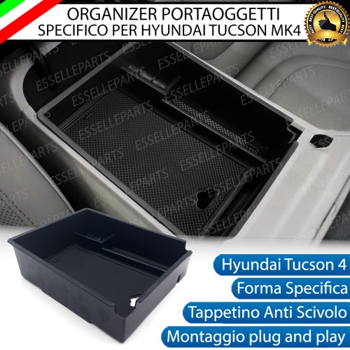 Organizer Per Bracciolo Hyundai Tucson MK4 Vassoio Portaoggetti