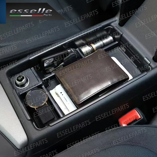 Organizer Per Bracciolo Audi A4 B9  Vassoio Portaoggetti