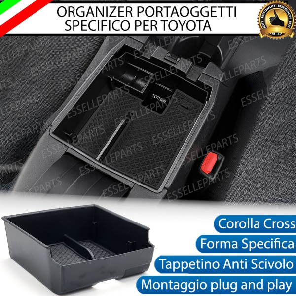 Organizer Per Bracciolo Toyota Corolla Cross  Box Portaoggetti
